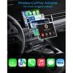 CarPlay Adapter Mini Wireless Plug and Play Upgrade Low Latency Converts Wired Dongle iPhone iOS 10 Fast Stable Connection Car Tech