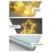 2M Warm Light Outdoor Christmas Decoration Climbing Santa Claus on Ladder Window Hanging Lights Solar Power