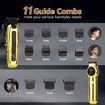 Electri Cordless Hair Clippers Beard Trimmers Set for Men with LED Display Hair Cutting Kit for Family