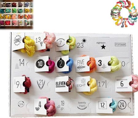 Wool Advent calendar 2024 24 Days Christmas Countdown