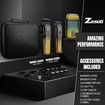 Professional Barber Hair Clippers Trimmer Shaver Set for Men,Cordless Hair Cutting Kit & Zero Gap T-Blade Trimmer
