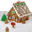 Gingerbread House Cookie Cutter Set, 3D House Cookie Cutters, Gingerbread House Kit for Holiday, Winter, Christmas and Gingerbread House Kit for Kids, Gift Package, 10Pcs Christmas Cookie Cutters