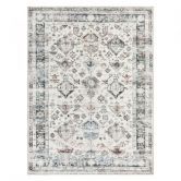 Marlow  Floor Rug Vintage Short Pile Washable Carpet Soft Plush Non Slip 160x120
