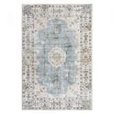 Marlow Floor Rug Short Pile Washable Vintage Carpet Soft Plush Non Slip 80x120