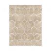 Marlow Floor Rug Soft Embossed Carpet Non Slip Plush Shaggy Rugs Leaf Pattern