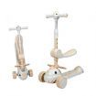 BoPeep Foldable Kids Scooter Flip-able Seat Beige