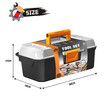Kids 43pcs Toolbox Set Childrens Plastic Construction Toys Building Kit Case Pretend Role Learning Educational Developmental Playset