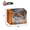 Kids 48pcs Tool Set Childrens Plastic Construction Toys Building Repair Toolkit Pretend Role Learning Educational Playset with Storage Bag