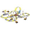 Race Track Toys Construction Truck Electric Car Play Vehicle Set Engine Road Rail Park Game Toddler Boy Christmas Gift 279 Pieces Roller Coaster