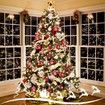 70 Pcs Christmas Tree Balls Ornaments Set Assorted Xmas Hanging Ornaments Balls with Hanging Loop for Christmas Tree Xmas Holiday Party Decoration Supplies, White