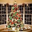 70 Pcs Christmas Tree Balls Ornaments Set Assorted Xmas Hanging Ornaments Balls with Hanging Loop for Christmas Tree Xmas Holiday Party Decoration Supplies, Red