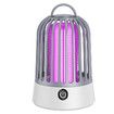 Electric Mosquito Zapper, Portable Rechargeable Bug Zapper, Waterproof Insect Killer, Electric Fly Zapper for Home, Patio, Camping (Grey)