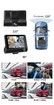 3 Lens Car Dash Camera Front Inside and Rear Camera 4 in Car Camera 140°Wide Angle Looping Recording G-Sensor, Max Support 32GB Card HDR Motion Detection