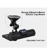 3 Lens Car Dash Camera Front Inside and Rear Camera 4 in Car Camera 140°Wide Angle Looping Recording G-Sensor, Max Support 32GB Card HDR Motion Detection