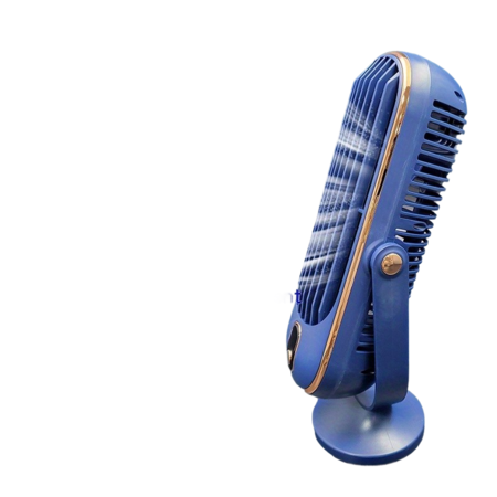 Versatile Portable Air Conditioner & Cooler - Dual Motor, 5-Speed Fan with 720° Surround, USB Rechargeable, Ideal for Office, Travel, Camping & RVs