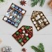 70Pcs Christmas Balls Tree Ornaments,Hanging Christmas Snowman Decorations Set with Gift Box for Indoor Holiday Xmas Party Home Decor