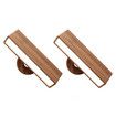 Wall Sconces Set of 2 Rechargeable Wall Lights with 360 Rotation,Dimmable Battery Operated Wall Sconce,Magnetic Wall Light,Wireless Wall Mount Light (2 Pack)