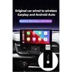 Wireless CarPlay Adapter,Converts Wired to Carplay Wireless Adapter,Plug and Play-Seamless Fast Response Stable Bluetooth Connection CarPlay for iOS 10+ and Cars from 2016