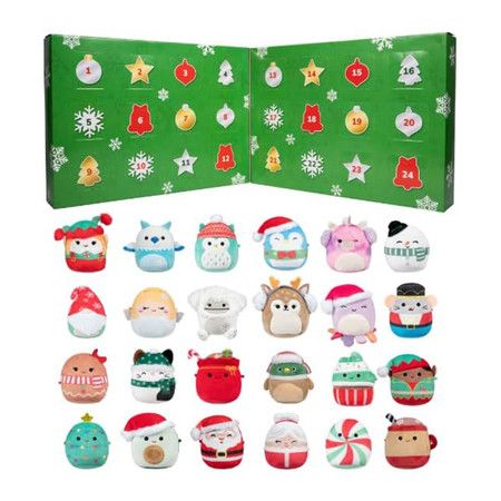 24 Day Micromallows Holiday Advent Calendar, Plush
