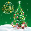 Advent Calendar for Kids Teens Adults, 24 Days Surprise Christmas Tree Building Blocks Christmas Countdown Calendar Gift Box with 779 PCS Xmas Building Bricks Toy Decor for Boys Girls Women Men Age 6 Up