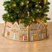 LED Gingerbread Christmas Tree Collar 26inch Chirstmas Decoration