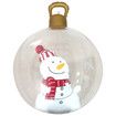 Inflatable Christmas Ball,PVC Inflatable Decorated Ball,Christmas Outdoor Indoor Decorations,Christmas 3D Decorative Ball,Snowman