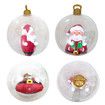 Inflatable Christmas Ball,PVC Inflatable Decorated Ball,Christmas Outdoor Indoor Decorations,Christmas 3D Decorative Ball,Santa Claus