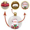 Inflatable Christmas Ball,PVC Inflatable Decorated Ball,Christmas Outdoor Indoor Decorations,Christmas 3D Decorative Ball,Santa Claus