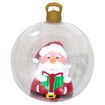 Inflatable Christmas Ball,PVC Inflatable Decorated Ball,Christmas Outdoor Indoor Decorations,Christmas 3D Decorative Ball,Santa Claus