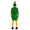 Budby the Elf Costume Mens Christmas Elf Costume with Wig Cosplay Full Set Holiday Party Costumes (Size:Small)