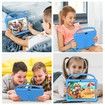 Android 13 Tablet 10.1 Inch Kids Tablets with 4GB RAM 64GB ROM Parental Control 6000mAh Battery Bluetooth WiFi Dual Camera Pre-installed Apps Blue