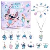 Advent Calendar Christmas 24 Days Countdown Calendar DIY Jewelry Making Kit  22Pcs Unique Cartoon Charm Beads, Surprise Xmas Gifts