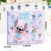 Advent Calendar Christmas 24 Days Countdown Calendar DIY Jewelry Making Kit 22Pcs Unique Cartoon Charm Beads, Surprise Xmas Gifts