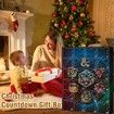 Advent Calendar DND Dice Polyhedral Random 2025 Christmas Countdown 24 Days Dungeons Dragons Gift Tabletop Gaming Accessories