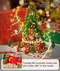 Christmas Tree Building Set Music Box Christmas Building Blocks with LED Lights Compatible with Lego Christmas Tree Xmas Gift 2963PCS