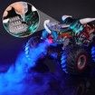 Remote Control Monster Truck for Boys 8 to 12, RC Car Toys for Kids Age 4 to 7, Birthday for Boys with Music Lights, Red