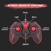 Remote Control Monster Truck for Boys 8 to 12, RC Car Toys for Kids Age 4 to 7, Birthday for Boys with Music Lights, Red