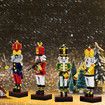 Christmas Building Blocks Playset Countdown Daily Surprise STEM Toy Xmas Gifts DIY Nutcracker Figures Decoration Bricks Kids Toys Gifts