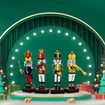 Christmas Building Blocks Playset Countdown Daily Surprise STEM Toy Xmas Gifts DIY Nutcracker Figures Decoration Bricks Kids Toys Gifts