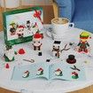 Christmas Building Blocks Playset Countdown Daily Surprise STEM Toy Xmas Gifts DIY Santa Claus Figures Decoration Bricks Kids Toys Gifts