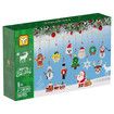 Christmas decorative Hanging pendant Tree Building Blocks DIY Santa Claus Figures Decoration Bricks Kids Toys Gifts