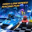 Remote Control Bumper Cars Toys, RC Race Vehicles Playset for Ages 5-7 Kids, Electronic Bump & Pop-up Game with 2 Figures, Christmas Birthday Gift