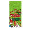 Merry Christmas Door Cover Christmas Green Elf Decoration Winter Holiday Birthday Party Backdrop Door Hanging Banner