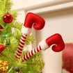 3PCS Christmas Ornaments, Christmas Tree Decorations Colorful Mini Cane for Xmas Tree Party Home Decorations
