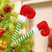 3PCS Christmas Ornaments, Christmas Tree Decorations Colorful Mini Cane for Xmas Tree Party Home Decorations