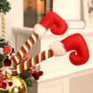 3PCS Christmas Ornaments, Christmas Tree Decorations Colorful Mini Cane for Xmas Tree Party Home Decorations