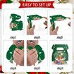 6pcs Christmas Candy Gift Box Merry Christmas Gift Box White Cardboard Snowflake Wrapping Boxes Christmas Decor
