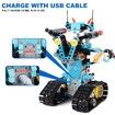 Remote APP Controlled Robot Building Programmable Transforming Robotic Building Bricks Construction VehiclesBirthday Chirstmas Gifts