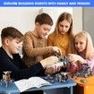 STEM 13in1 Education Solar Battery Dual Power Robots Toys DIY Educational Toy Science Kits Experiment Robotics Set Birthday Chirstmas Gifts