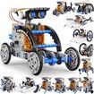 STEM 13in1 Education Solar Battery Dual Power Robots Toys DIY Educational Toy Science Kits Experiment Robotics Set Birthday Chirstmas Gifts